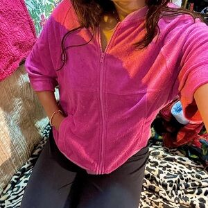 Out From Under Valtina Terry Track Sweatshirt